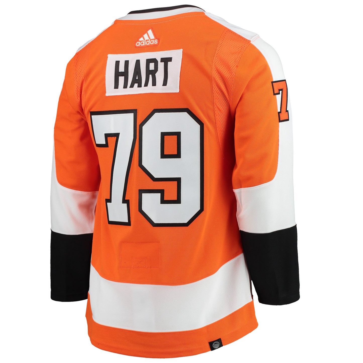 Carter Hart Philadelphia Flyers adidas Home Primegreen Authentic Pro Player Jersey - Orange