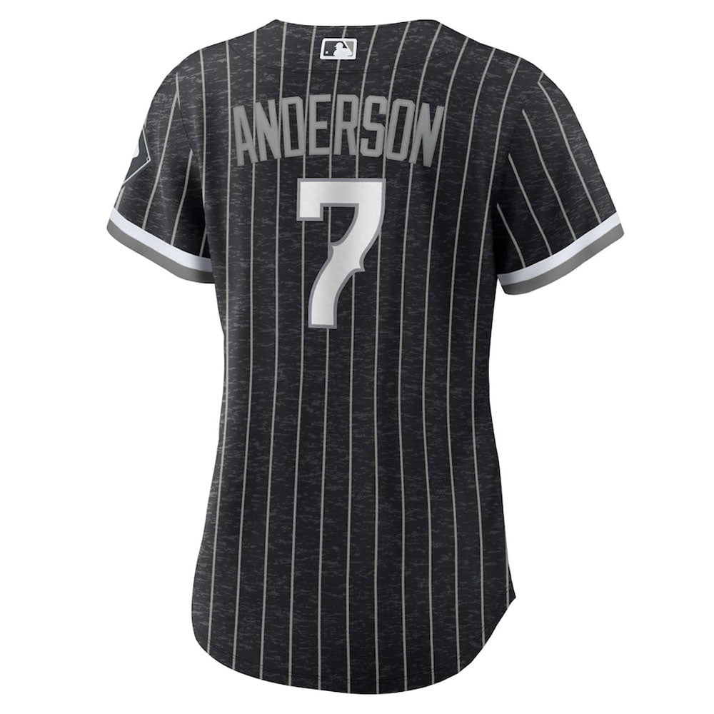 Women's Chicago White Sox Tim Anderson City Connect Replica Jersey - Black