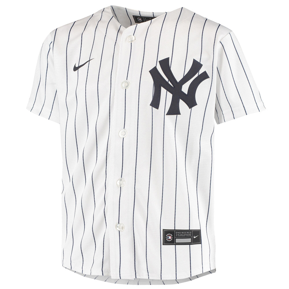 Youth New York Yankees Gerrit Cole Home Player White Jersey