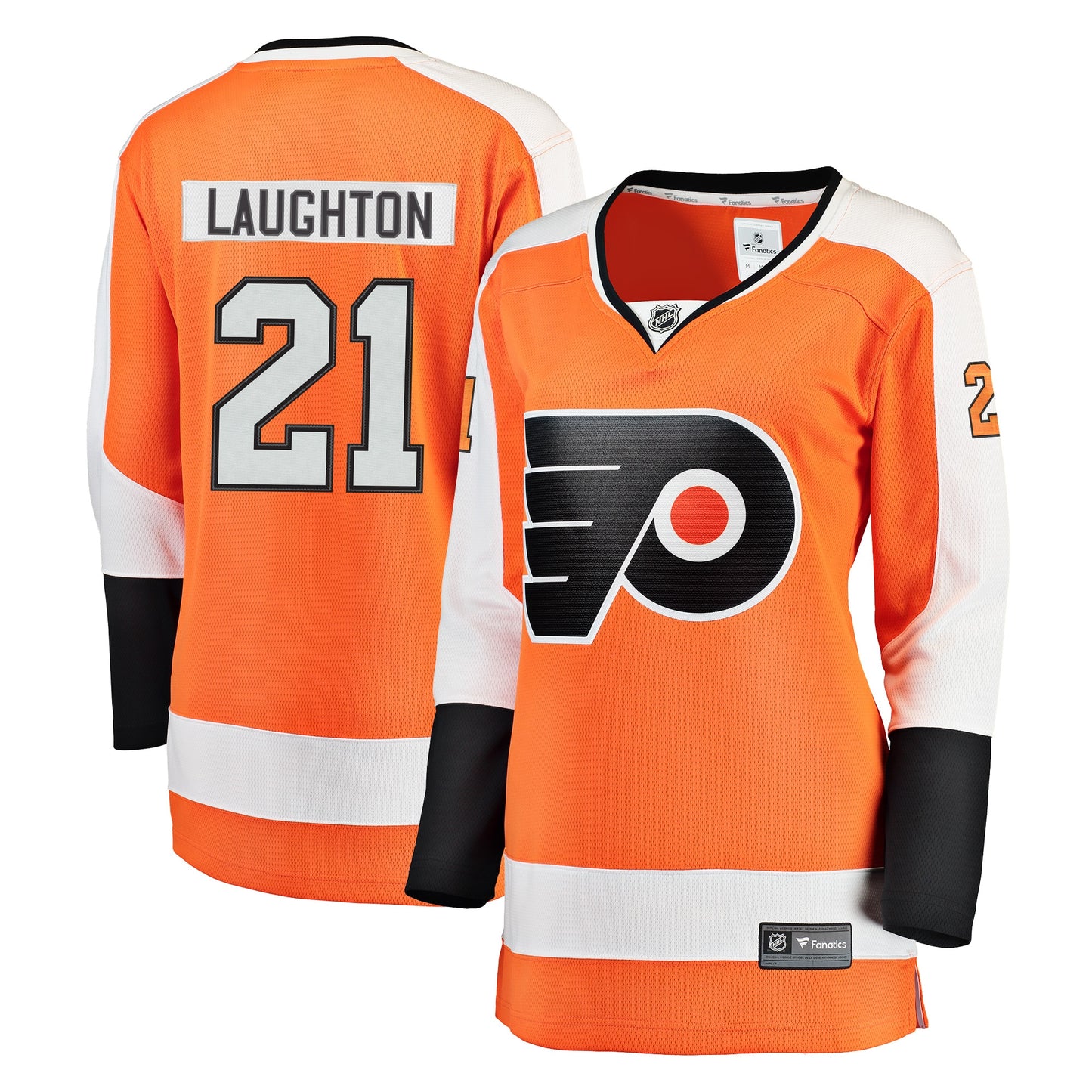 Scott Laughton Philadelphia Flyers Fanatics Branded Women's Breakaway Player Jersey - Orange