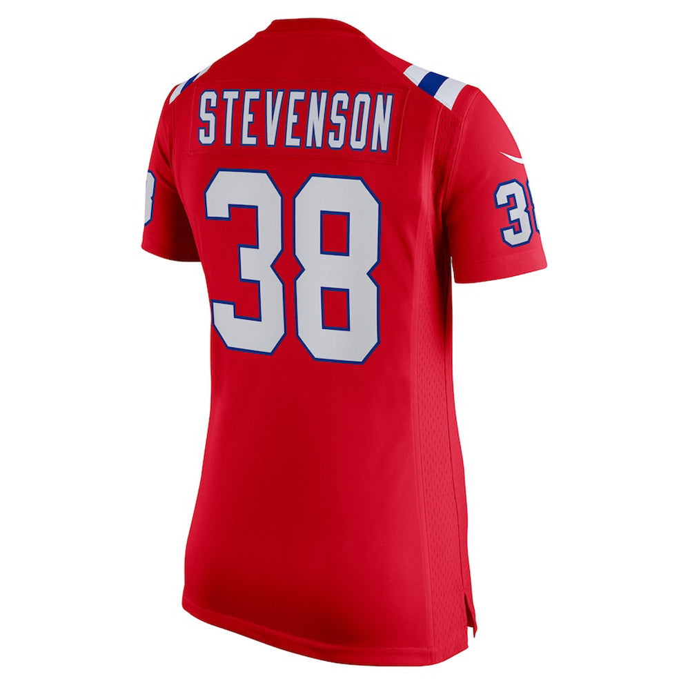 Women's New England Patriots Rhamondre Stevenson Game Jersey - Red